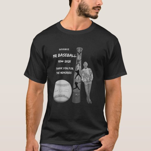 Bob Uecker - Mr. Baseball Front Row Legende T-shirt (Voorkant)