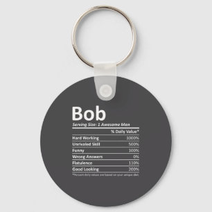 Bob Voeding Grappige Verjaardag D Naam Gif Sleutelhanger