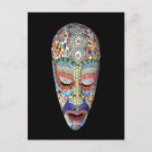 Bob, waarom het Long Face? Mozaïekmasker Briefkaart (Voorkant)