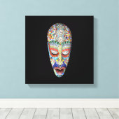 Bob, waarom het Long Face? Mozaïekmasker Canvas Afdruk (Insitu (Houten vloer))