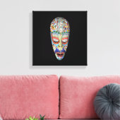 Bob, waarom het Long Face? Mozaïekmasker Canvas Afdruk (Insitu (Woonkamer))
