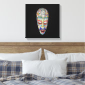 Bob, waarom het Long Face? Mozaïekmasker Canvas Afdruk (Insitu (Slaapkamer))