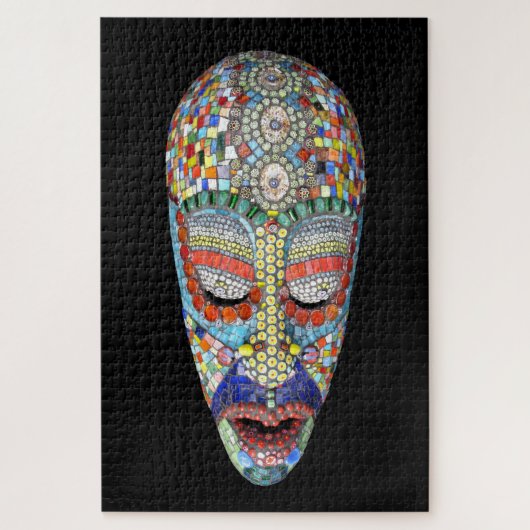 Bob, waarom het Long Face? Mozaïekmasker Legpuzzel (Verticaal)