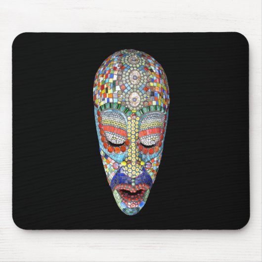 Bob, waarom het Long Face? Mozaïekmasker Muismat (Voorkant)