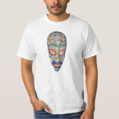 Bob, waarom het Long Face? Mozaïekmasker T-shirt (Voorkant)