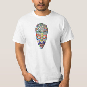 Bob, waarom het Long Face? Mozaïekmasker T-shirt