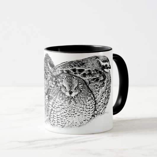 Bob White Quail Mok (Voorkant rechts)