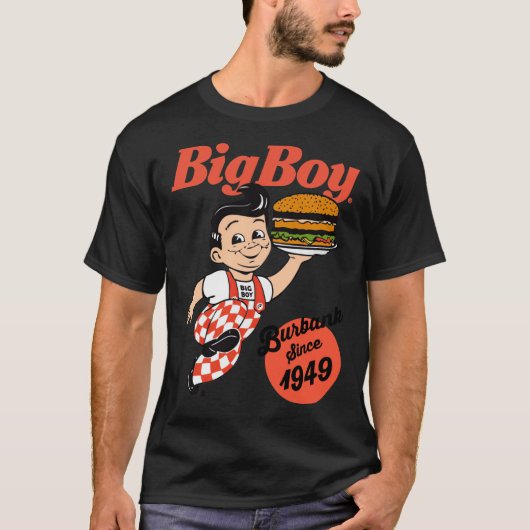 Bob&x27;s Big Boy Burger Burbank sinds 1949 Classi T-shirt (Voorkant)