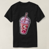 Boba Axolotl Kawaii Axolotl Lover Bubble Tea Japan T-shirt (Design voorkant)