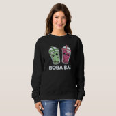 Boba Bae - Bubble Tea Kawaii Boba Tea Love Trui (Voorkant volledig)