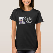 Boba Balls Bubble Tea T-shirt (Voorkant)