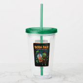 Boba Bar – De favoriete acryl drinkbeker van de on (Voorkant)