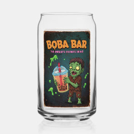 Boba Bar – De favoriete drank van de ondood! Blikvorm Glas