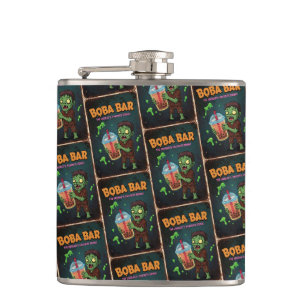 Boba Bar – De favoriete drank van de ondood! Fles Heupfles