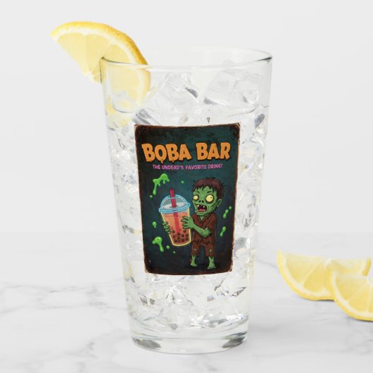 Boba Bar – De favoriete drank van de ondood! Glas (Voorkant ijs)