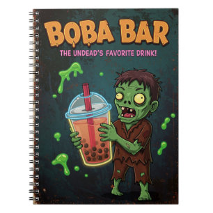 Boba Bar – De favoriete drank van de ondood! Notitieboek