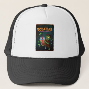 Boba Bar – De favoriete drank van de ondood! Trucker Pet