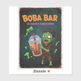 Boba Bar – De favoriete vinyl sticker van de ondoo