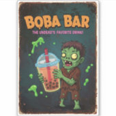 Boba Bar – De favoriete vinyl sticker van de ondoo (Voorkant)