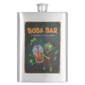 Boba Bar – The Undead’s Favorite Drink! Flask Flacon (Voorkant)