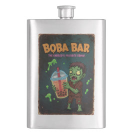 Boba Bar – The Undead’s Favorite Drink! Flask Flacon