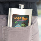 Boba Bar – The Undead’s Favorite Drink! Flask Flacon (Voorbeeld)