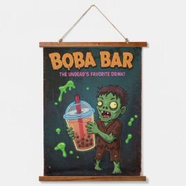 Boba Bar – The Undead’s Favorite Drink! Hangend Wandkleed