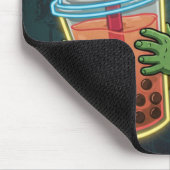 Boba Bar – The Undead’s Favorite Drink! Mousepad Muismat (Hoek)