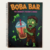 Boba Bar – The Undead’s Favorite Drink! Planner (Voorkant)