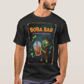 Boba Bar – The Undead’s Favorite Drink! T-Shirt (Voorkant)