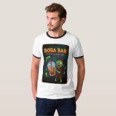Boba Bar – The Undead’s Favorite Drink! T-Shirt (Voorkant volledig)