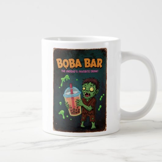 Boba Bar – The Undead's Jumbo Specialty Mug Grote Koffiekop (Rechts)