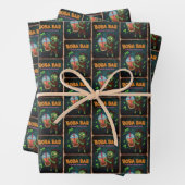Boba Bar – Wrapping Paper Flat Sheet Set of 3 (In situ)