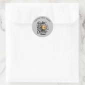 Boba Beats Cardio grappige merknaam sticker (Tas)