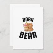 Boba-beer Bedankkaart (Voorkant / Achterkant)