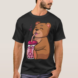 boba beer bubble tea grappige tv - serie t-shirt