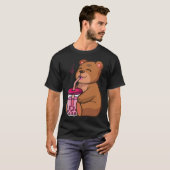 boba beer bubble tea grappige tv - serie t-shirt (Voorkant volledig)