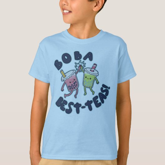 Boba Best-Teas! T-shirt (Voorkant)