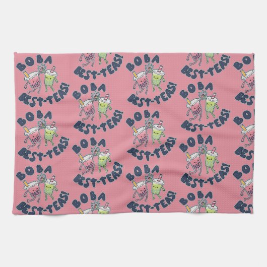 Boba Best-Teas! Theedoek (Horizontaal)