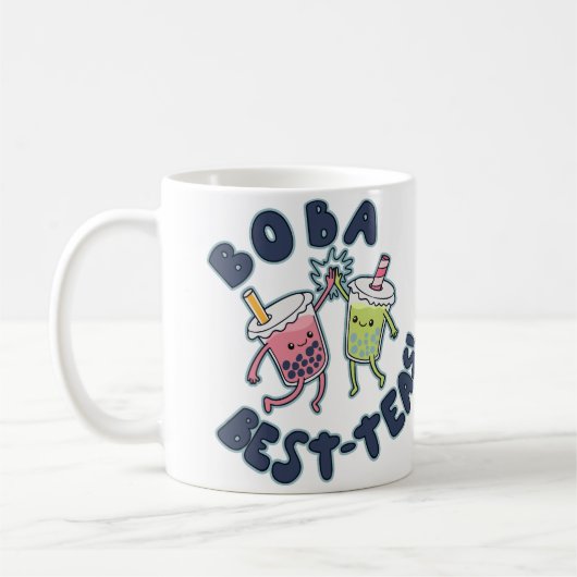 Boba Beste-Theeën! Koffiemok (Links)