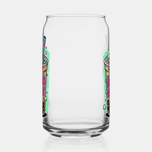 Boba Blast – Sip or Die!  Blikvorm Glas (Links)