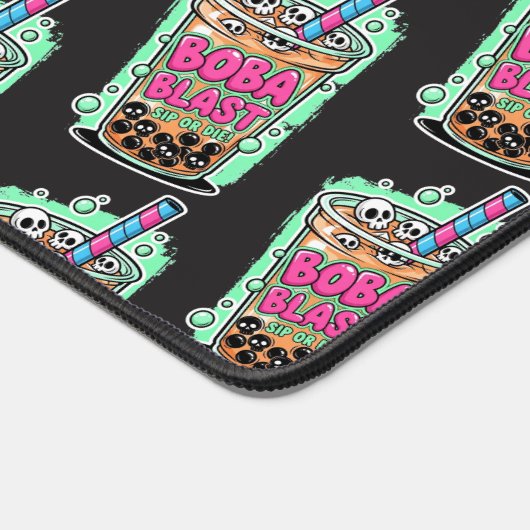 Boba Blast – Sip or Die! Desk Mat (Hoek)
