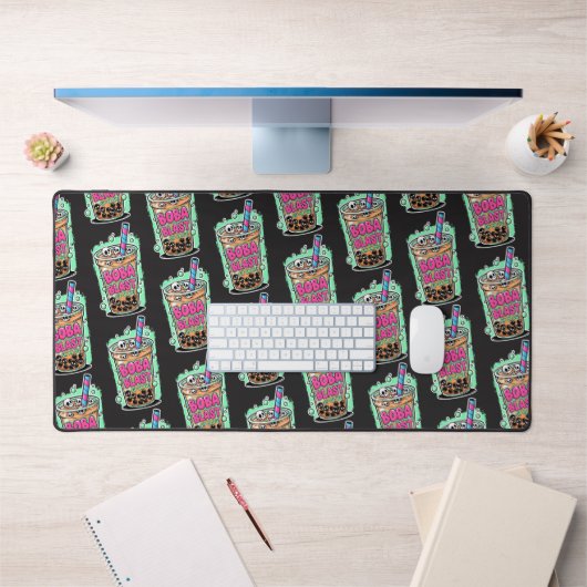 Boba Blast – Sip or Die! Desk Mat (Kantoor 1)
