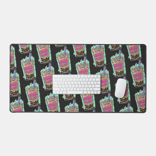 Boba Blast – Sip or Die! Desk Mat (Keyboard & Muis)