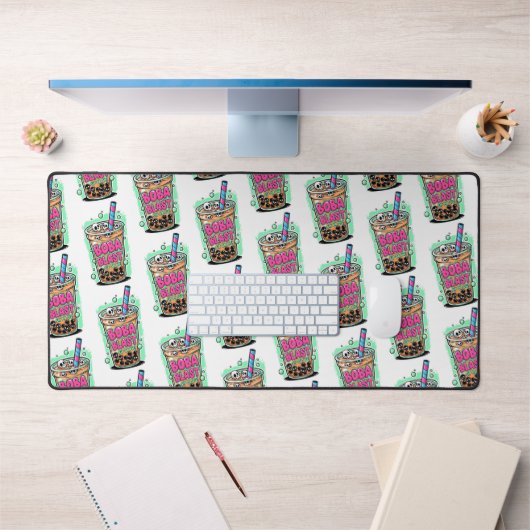 Boba Blast – Sip or Die! Desk Mat (Kantoor 1)