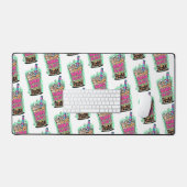 Boba Blast – Sip or Die! Desk Mat (Keyboard & Muis)