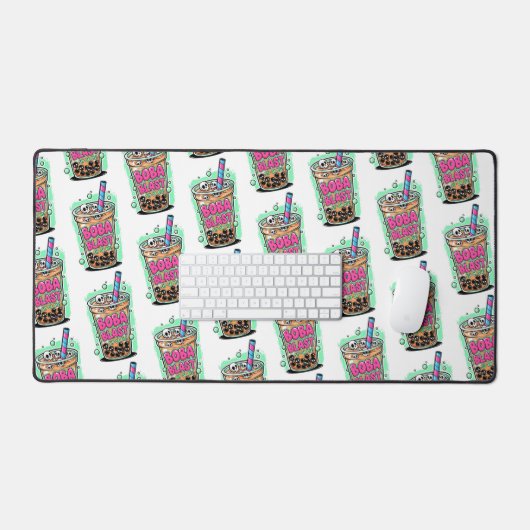 Boba Blast – Sip or Die! Desk Mat (Keyboard & Muis)