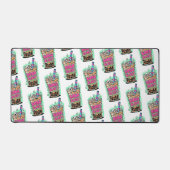 Boba Blast – Sip or Die! Desk Mat (Voorkant)