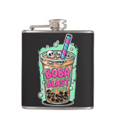 Boba Blast – Sip or Die! Flask Heupfles (Voorkant)