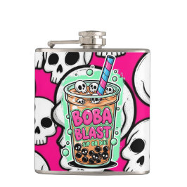 Boba Blast – Sip or Die! Flask Heupfles